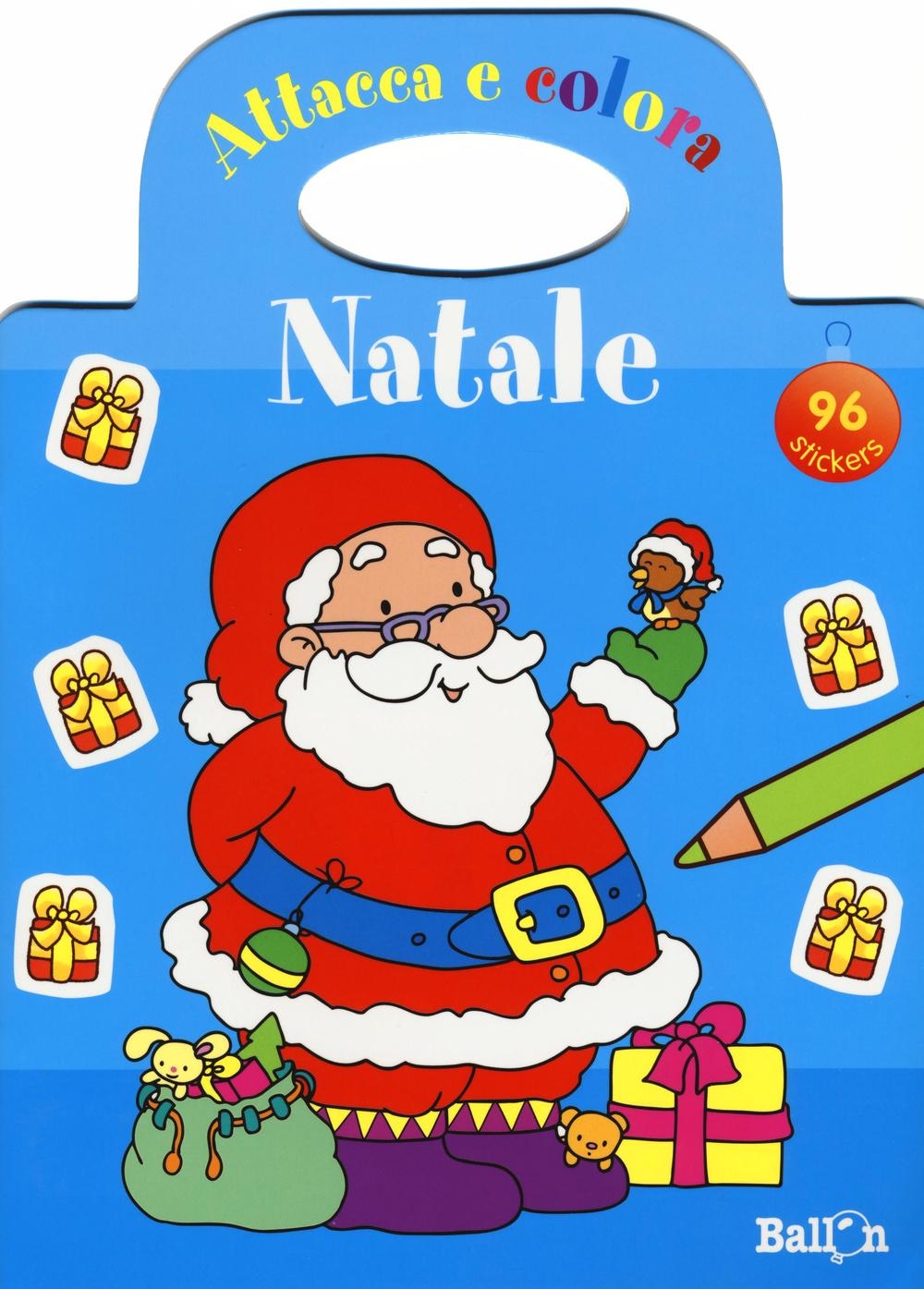 Natale. Attacca e colora Natale. Attacca e colora