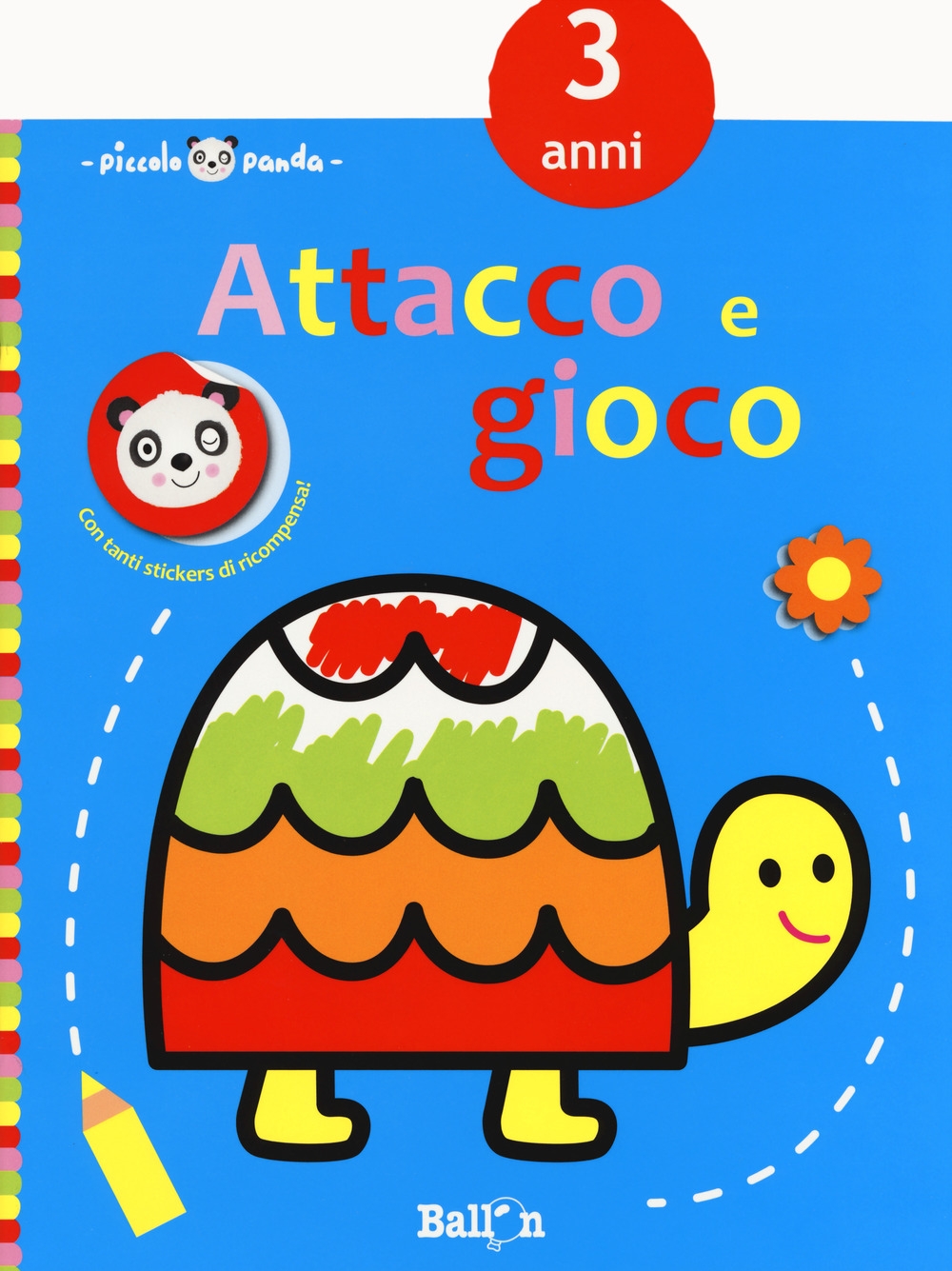Piccolo panda. Attacco e gioco. 3 anni. Con adesivi (blu). Ediz. a colori Piccolo panda. Attacco e gioco. 3 anni. Con adesivi (blu). Ediz. a colori