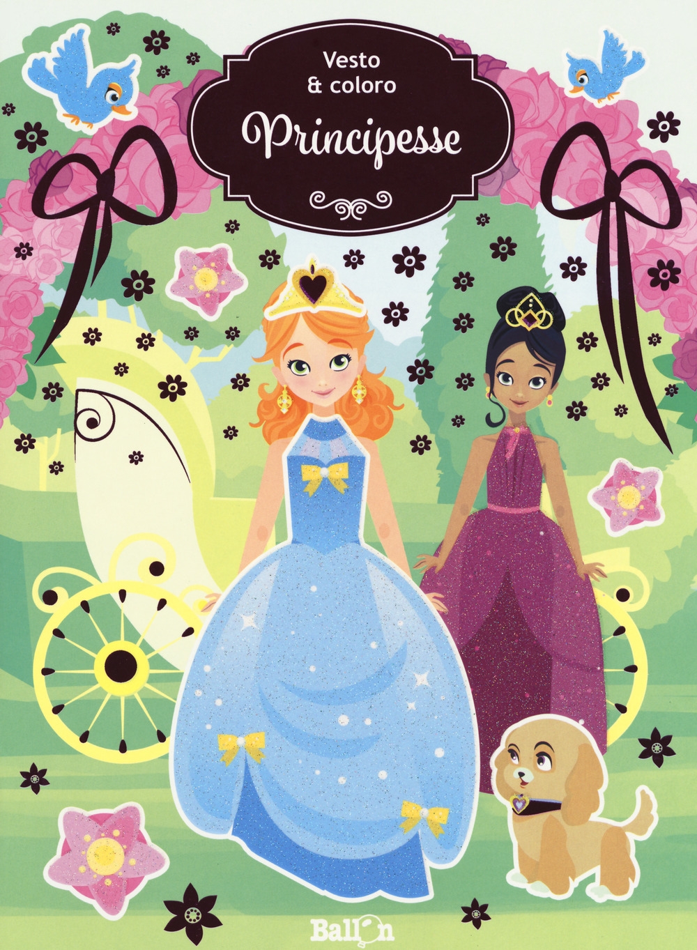 Principesse. Vesto & coloro. Con adesivi. Ediz. a colori Principesse. Vesto & coloro. Con adesivi. Ediz. a colori