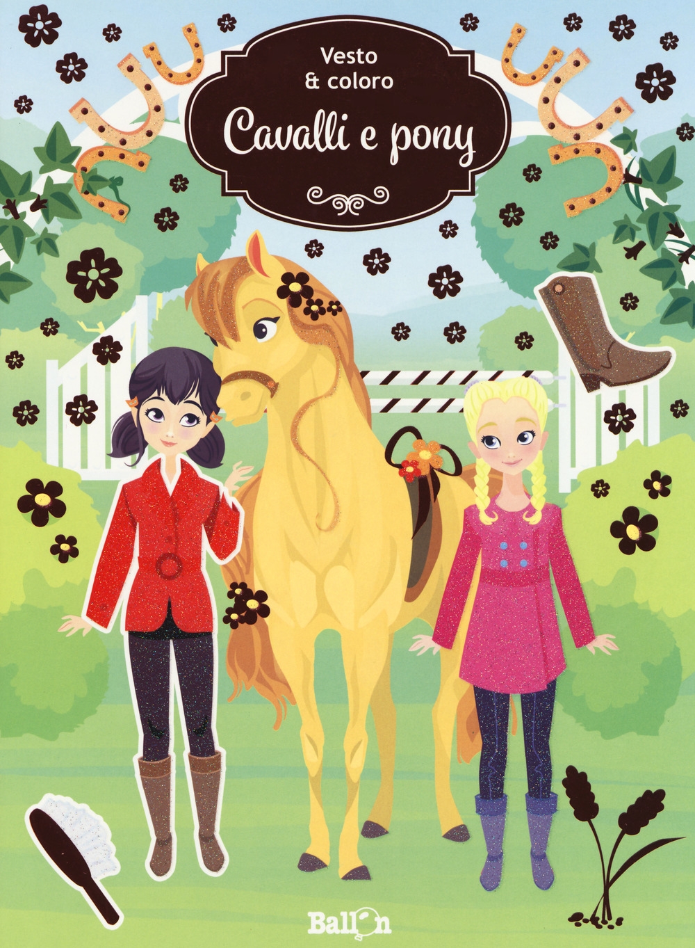 Cavalli e pony. Vesto & coloro. Con adesivi. Ediz. a colori Cavalli e pony. Vesto & coloro. Con adesivi. Ediz. a colori