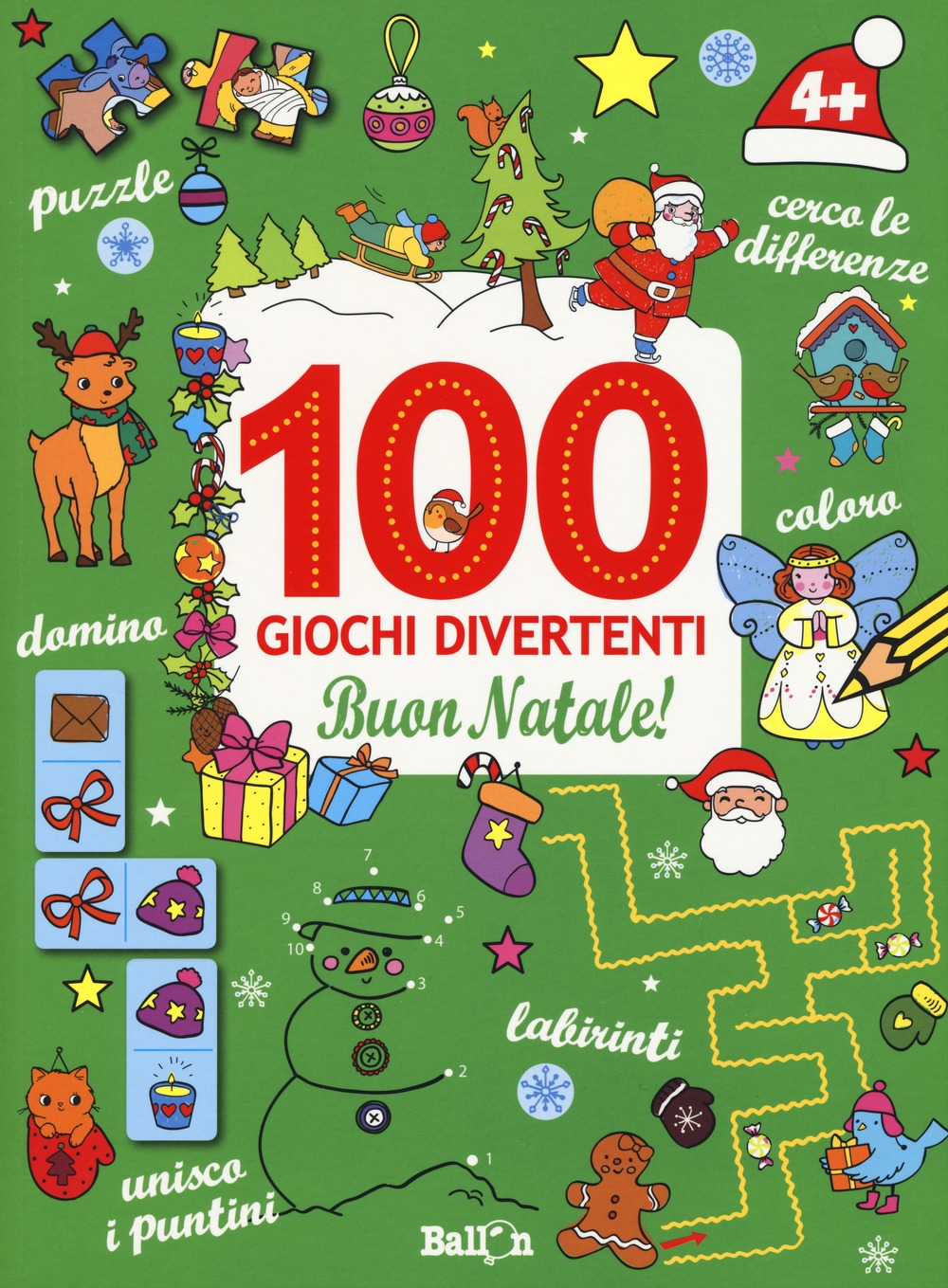 Buon Natale! 100 giochi divertenti. Ediz. a colori Buon Natale! 100 giochi divertenti. Ediz. a colori