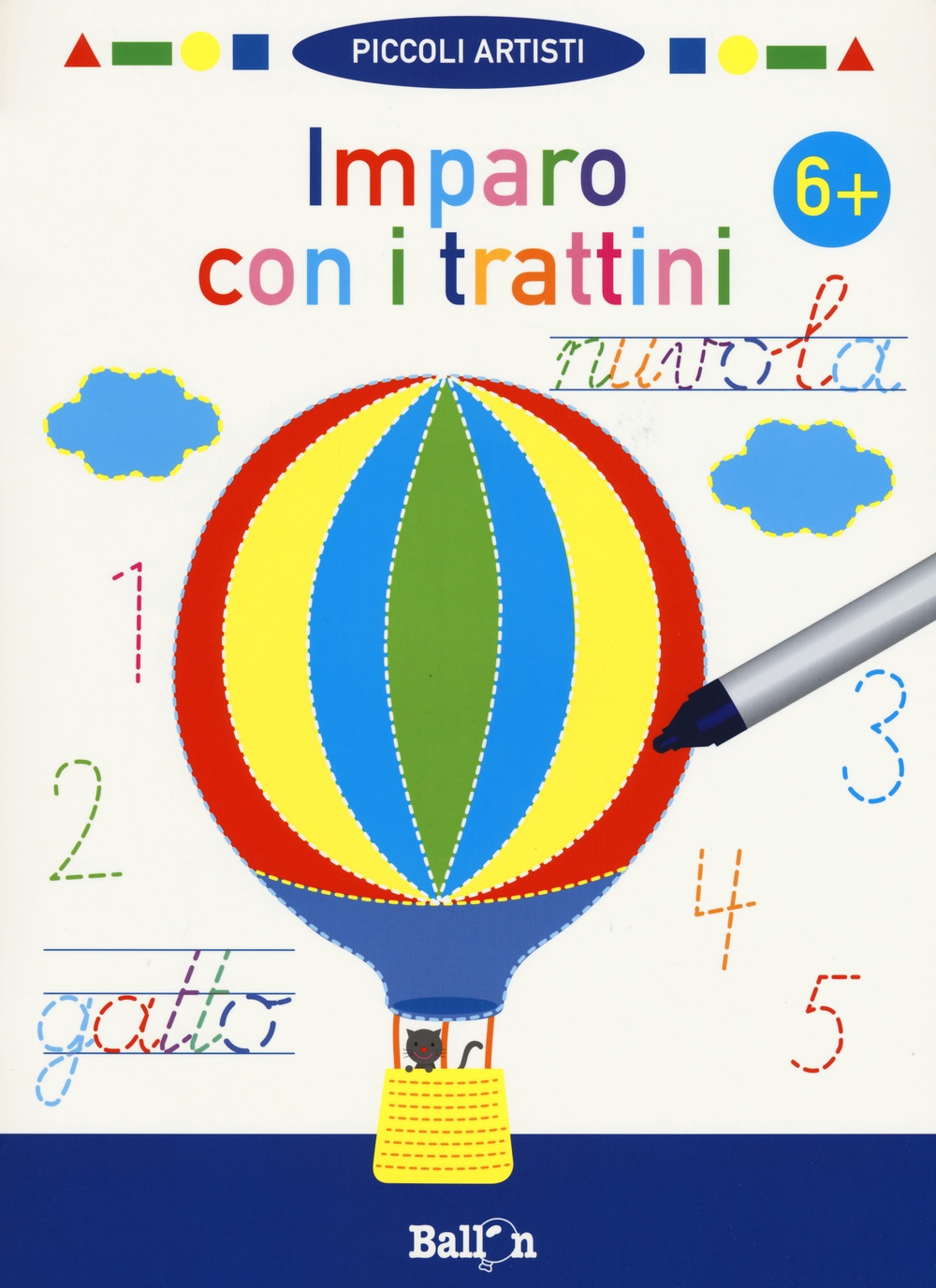 Imparo con i trattini 6+. Piccoli artisti. Ediz. a colori. Con gadget Imparo con i trattini 6+. Piccoli artisti. Ediz. a colori. Con gadget