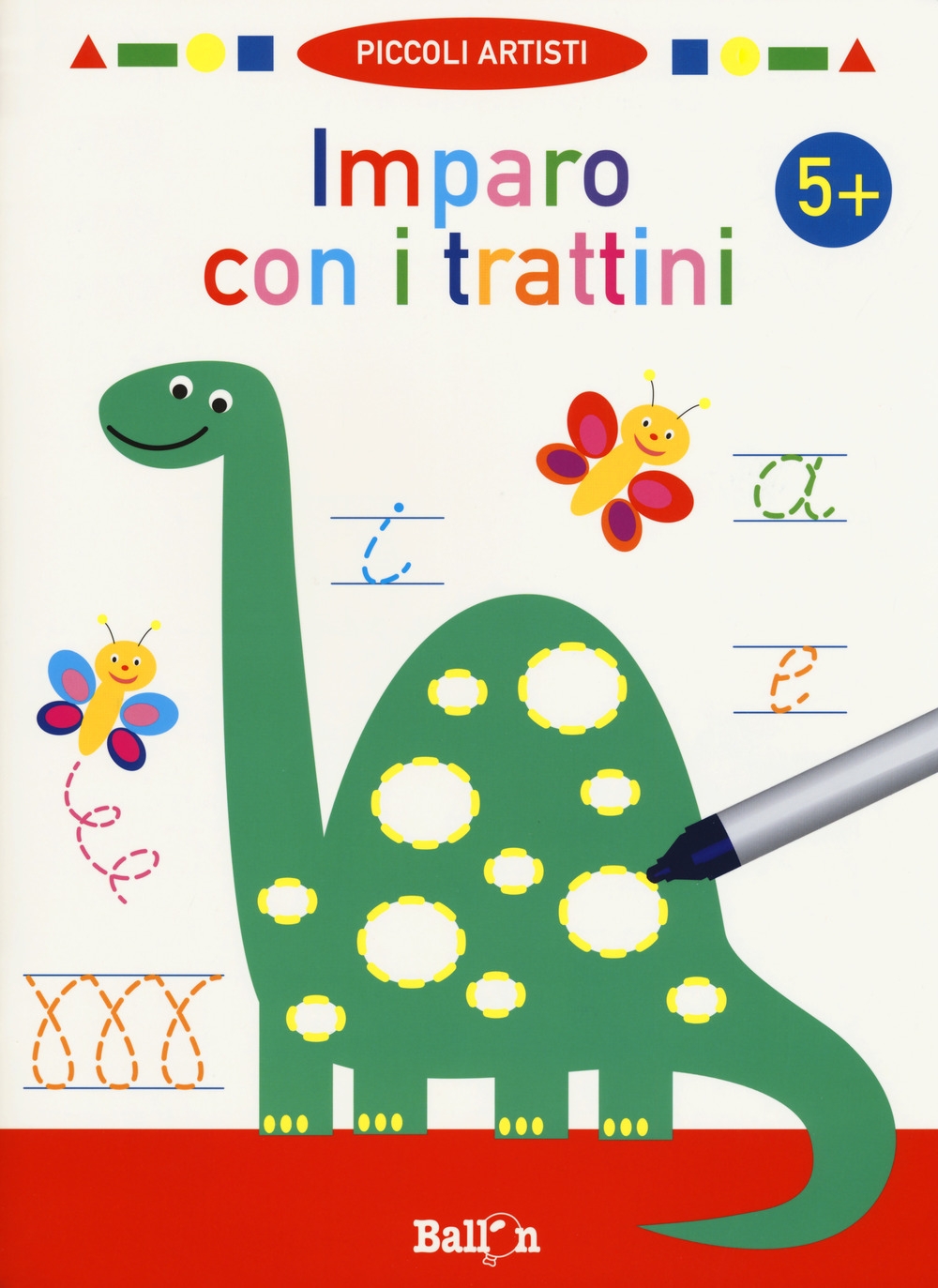 Imparo con i trattini 5+. Piccoli artisti. Ediz. a colori. Con gadget Imparo con i trattini 5+. Piccoli artisti. Ediz. a colori. Con gadget
