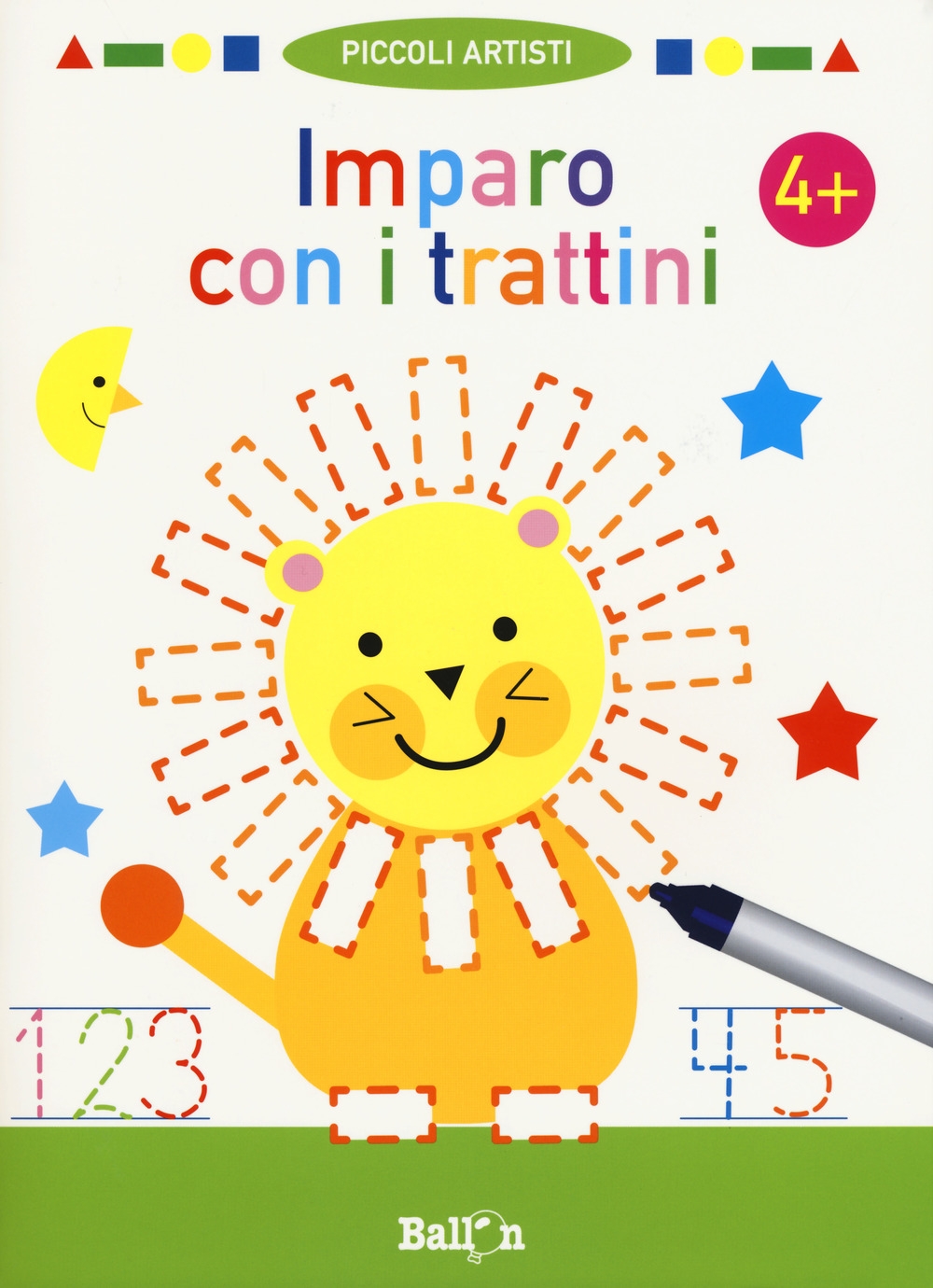 Imparo con i trattini 4+. Piccoli artisti. Ediz. a colori. Con gadget Imparo con i trattini 4+. Piccoli artisti. Ediz. a colori. Con gadget