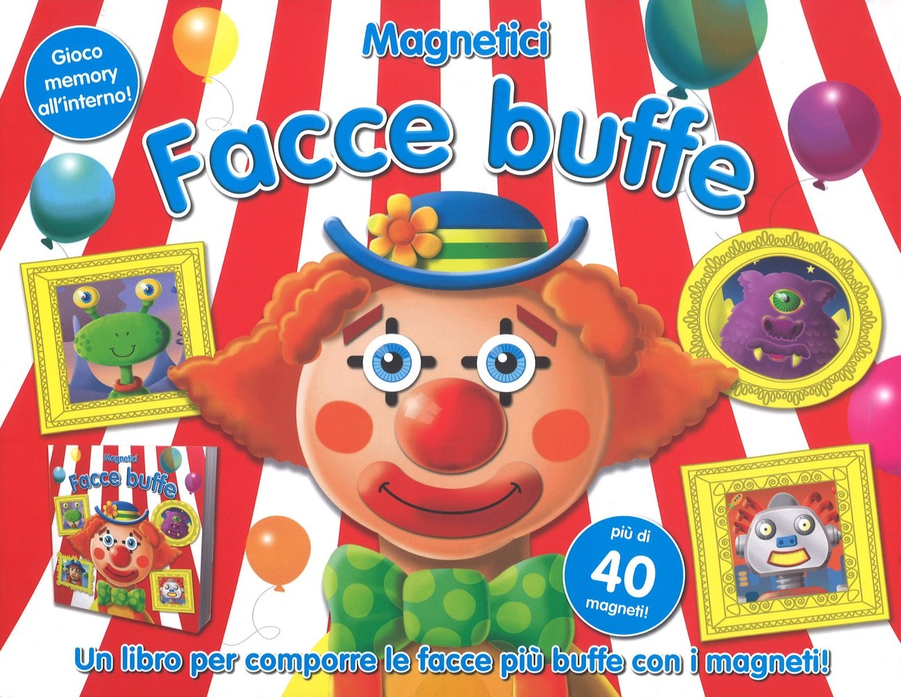 Facce buffe. Ediz. a colori. Con gadget Facce buffe. Ediz. a colori. Con gadget