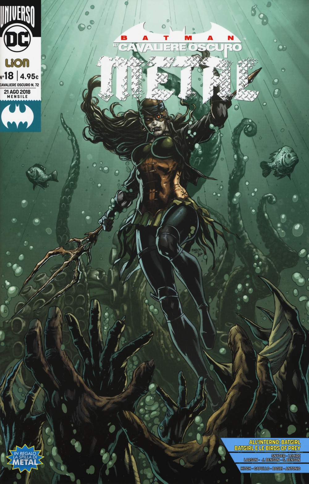 Metal. Batman. Il cavaliere oscuro. Variant. Con gadget. Vol. 18 Metal. Batman. Il cavaliere oscuro. Variant. Con gadget. Vol. 18
