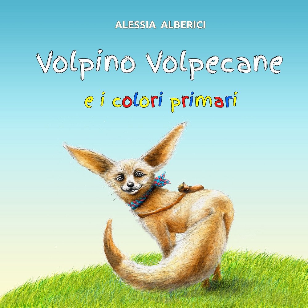 Volpino volpecane e i colori primari Volpino volpecane e i colori primari