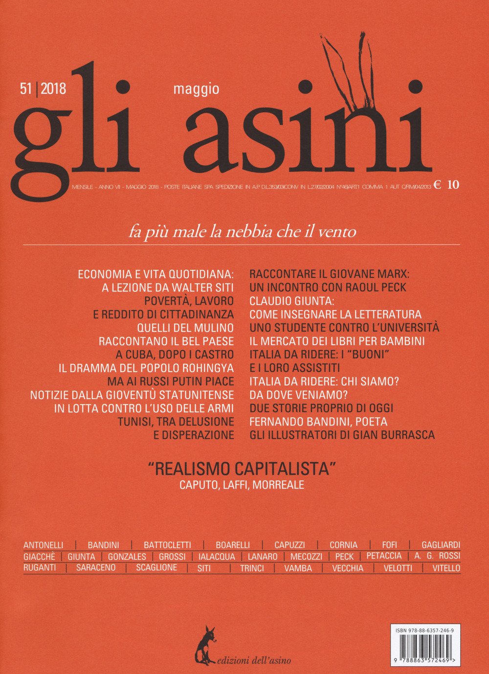 Gli asini. Rivista di educazione e intervento sociale (2018). Vol. 51 Gli asini. Rivista di educazione e intervento sociale (2018). Vol. 51