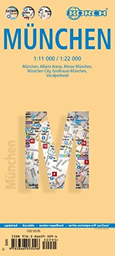 Munich. Munchen. Map 1:11 000 / 1:22 000 Munich. Munchen. Map 1:11 000 / 1:22 000