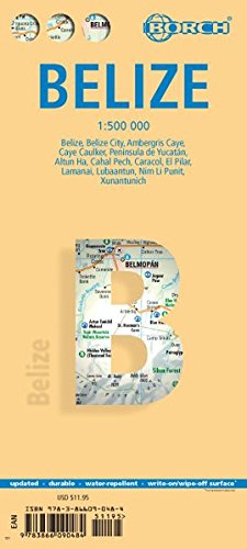 Mappa Borch Belize Mappa Borch Belize
