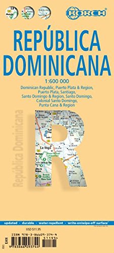 Dominican Republic. Republica Dominicana. Map 1:600 000 Dominican Republic. Republica Dominicana. Map 1:600 000