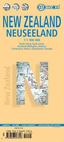 New Zealand. Map 1:1 300 000 New Zealand. Map 1:1 300 000