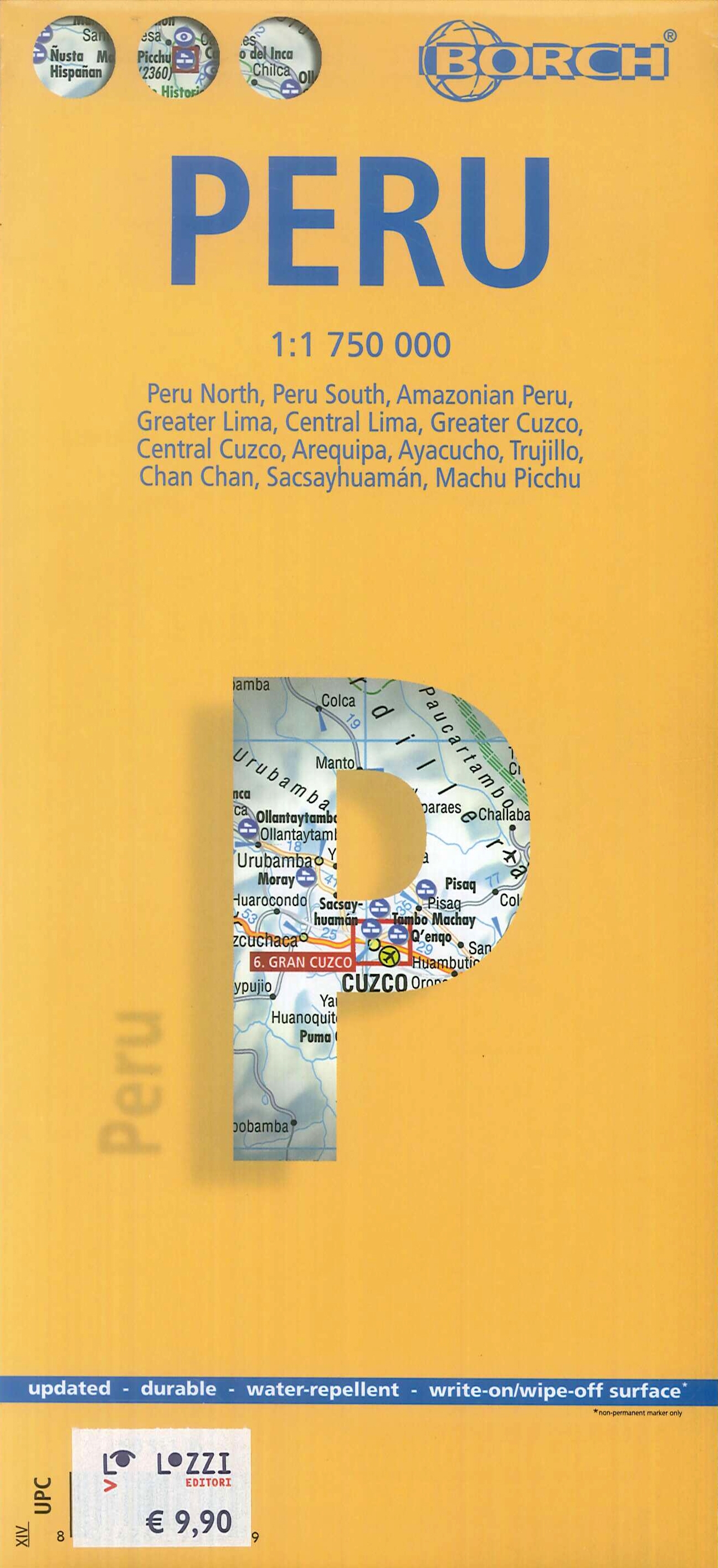 Mappa Borch Peru' Mappa Borch Peru'