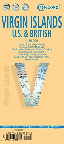 Virgin Island. Map 1:80 000 Virgin Island. Map 1:80 000