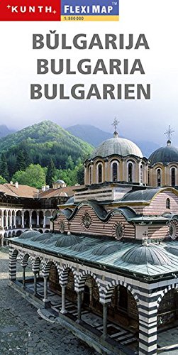 Bulgarija. Bulgaria. Bulgarien. Flexi map 1:800 000 Bulgarija. Bulgaria. Bulgarien. Flexi map 1:800 000