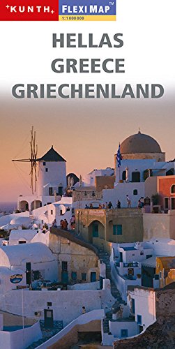 Hellas. Greece. Griechenland. Flexi map 1:1 000 000 Hellas. Greece. Griechenland. Flexi map 1:1 000 000