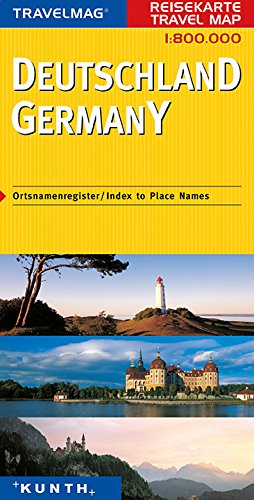 Deutschland. Germany. Travel map 1: 800.000 Deutschland. Germany. Travel map 1: 800.000