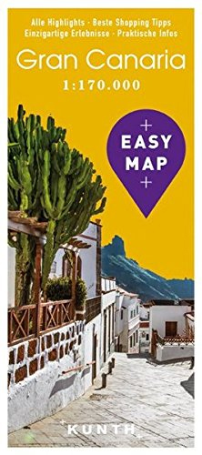 Gran Canaria. easy map. 1:170.000 Gran Canaria. easy map. 1:170.000