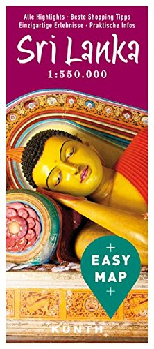 Sri Lanka Easy map 1:550.000 Sri Lanka Easy map 1:550.000