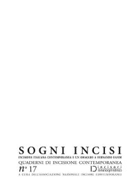 Sogni Incisi. Incisione italiana Contemporanea e un omaggio a Fernando Eandi.