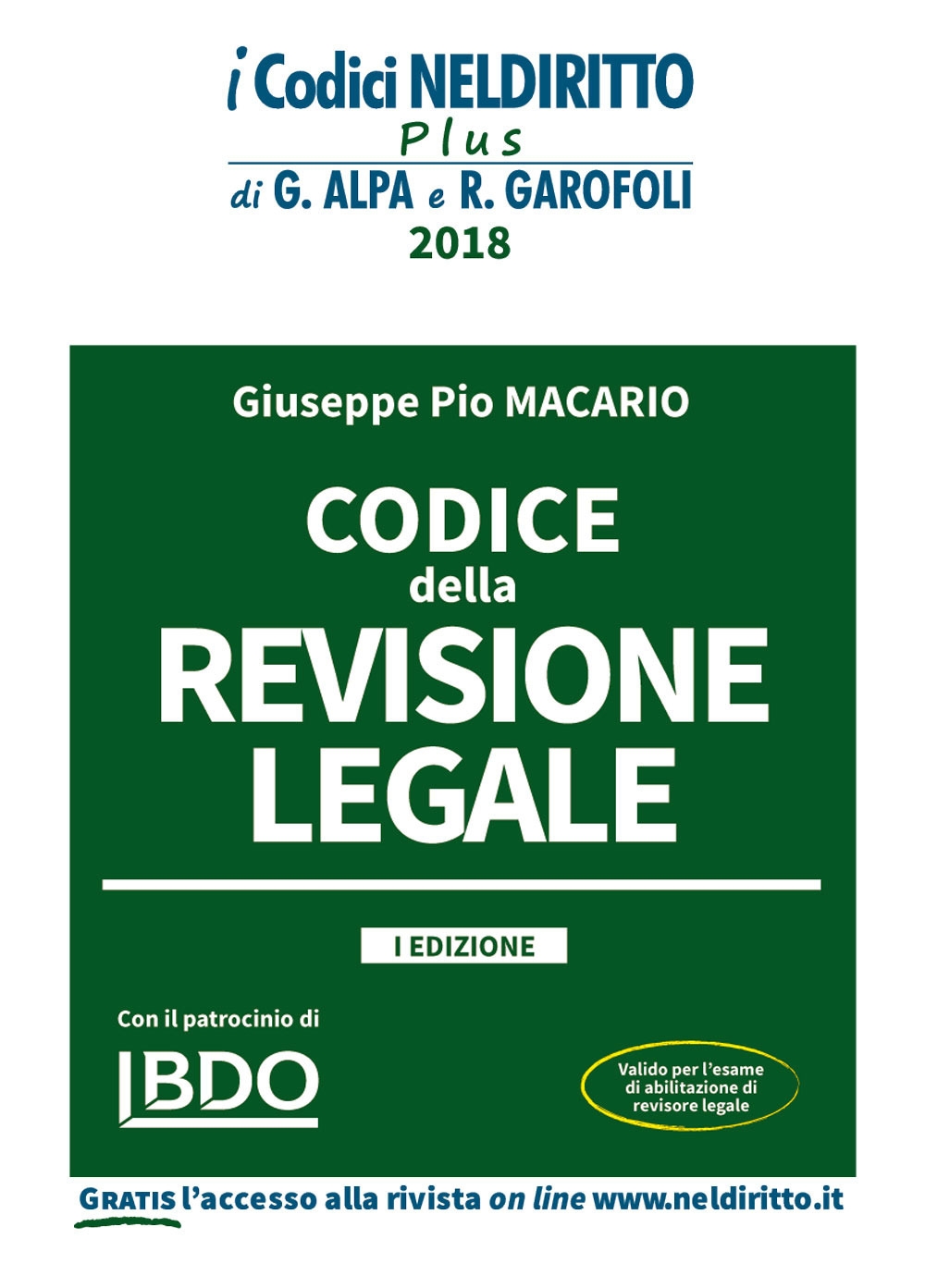 Codice della revisione legale. Con espansione online Codice della revisione legale. Con espansione online