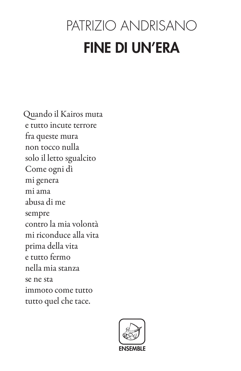 Fine di un'era Fine di un'era