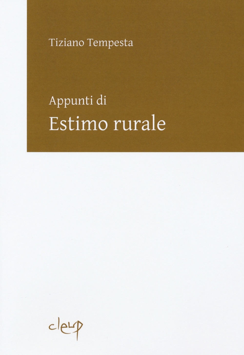 Appunti di estimo rurale Appunti di estimo rurale