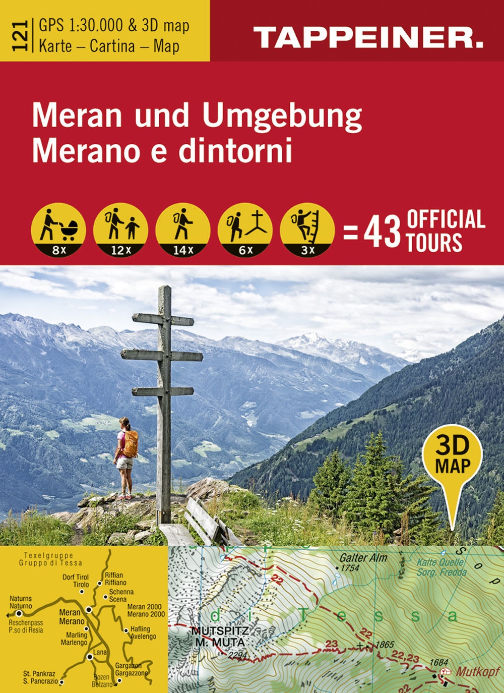 Merano e dintorni 1:30.000. Ediz. italiana e tedesca Merano e dintorni 1:30.000. Ediz. italiana e tedesca