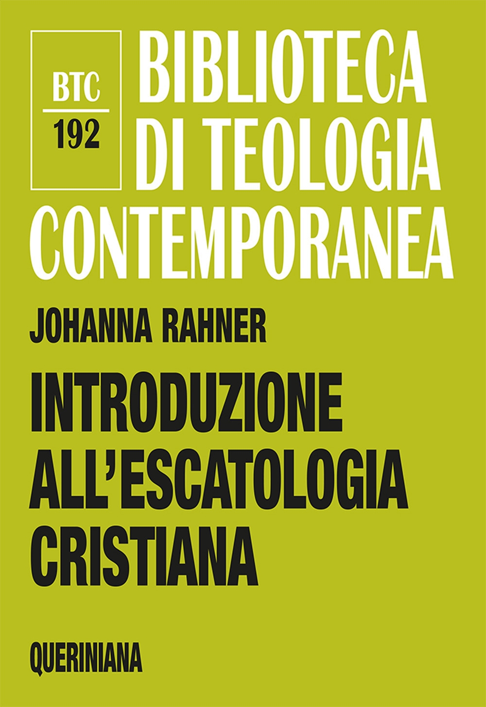 Introduzione all'escatologia cristiana Introduzione all'escatologia cristiana