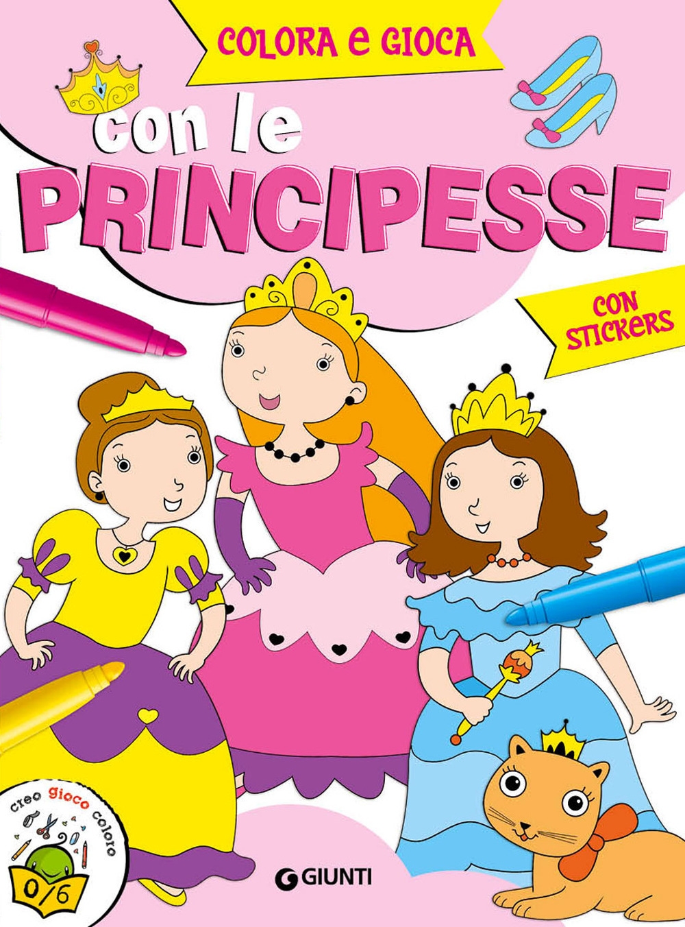 Colora e gioca con le principesse Colora e gioca con le principesse