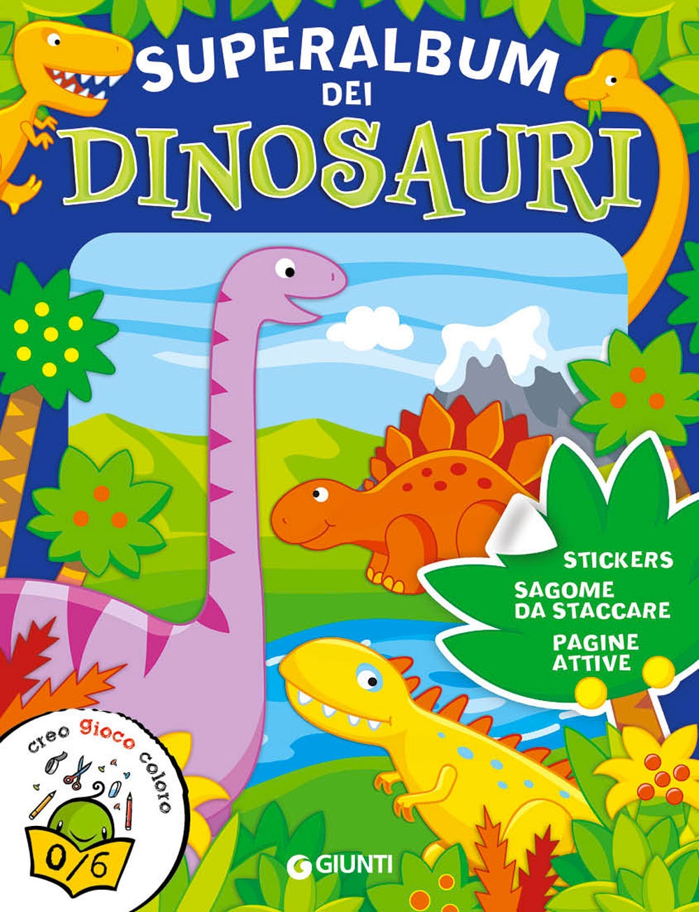 Superalbum dei dinosauri. Con stickers Superalbum dei dinosauri. Con stickers