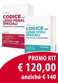 Codice delle leggi civili speciali-Codice delle leggi penali speciali. Annotati con la giurisprudenza