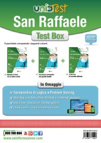UnidTest. Università San Raffaele. Test box completo per il test di ammissione a Medicina, Odontoiatria e Professioni sanitarie: Manuale di teoria-Eserciziario commentato-2.000 quiz. Con app. Con e-book