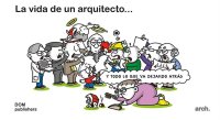 Comic: La vida de un arquitecto ... y todo lo que va dejando atrás