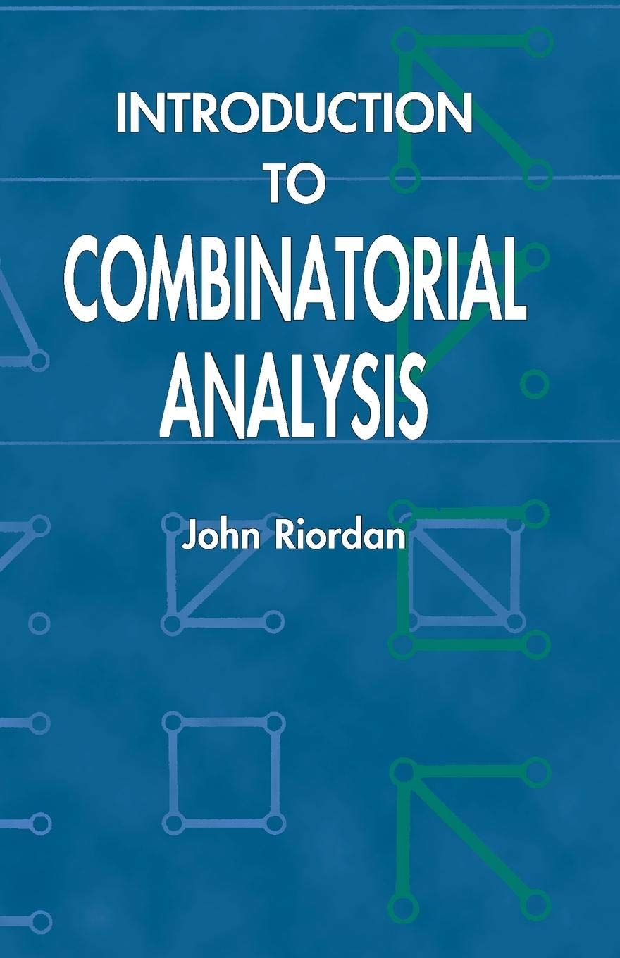 Introduction to Combinatorial Analysis.