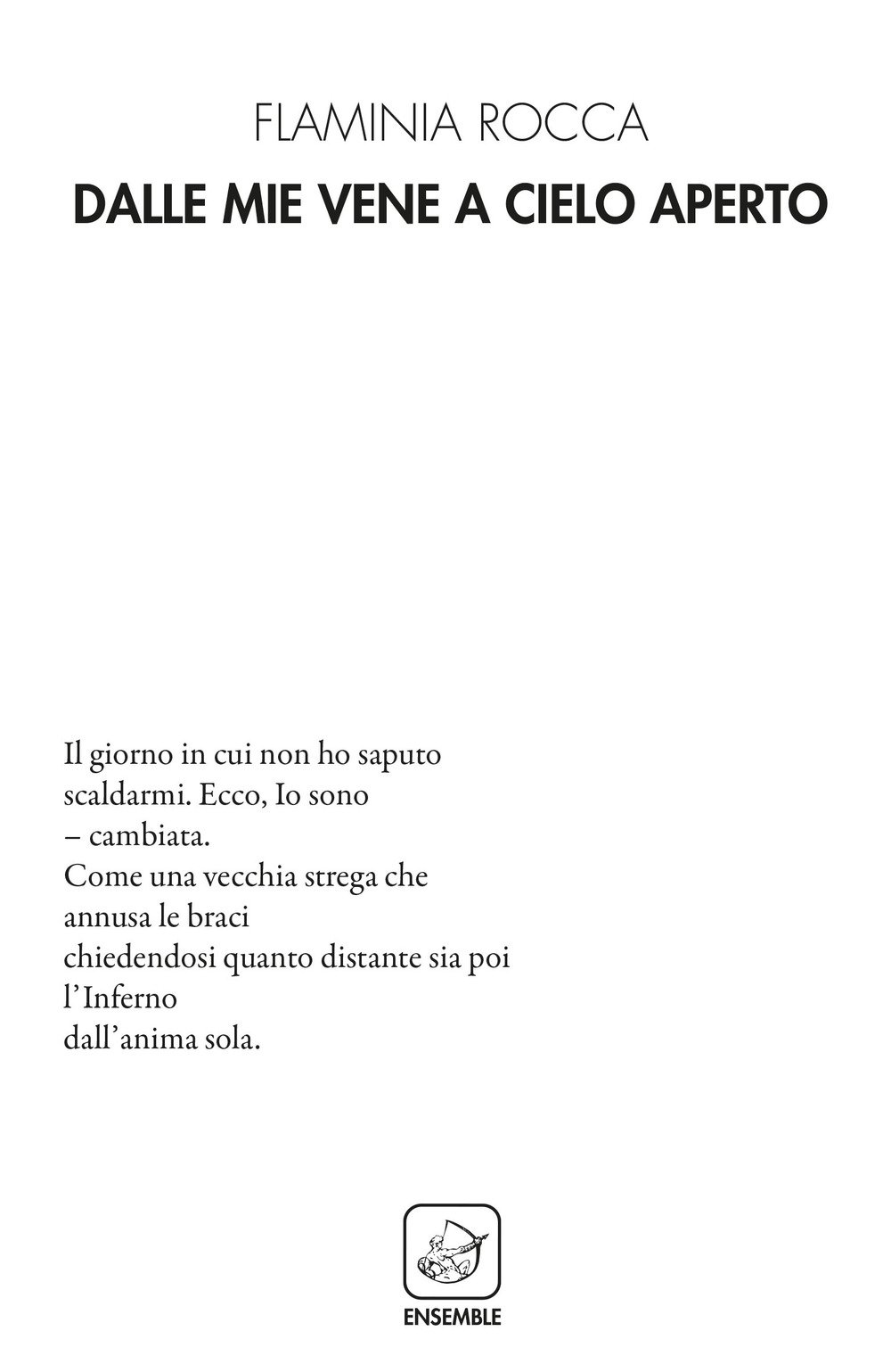 Dalle mie vene a cielo aperto Dalle mie vene a cielo aperto