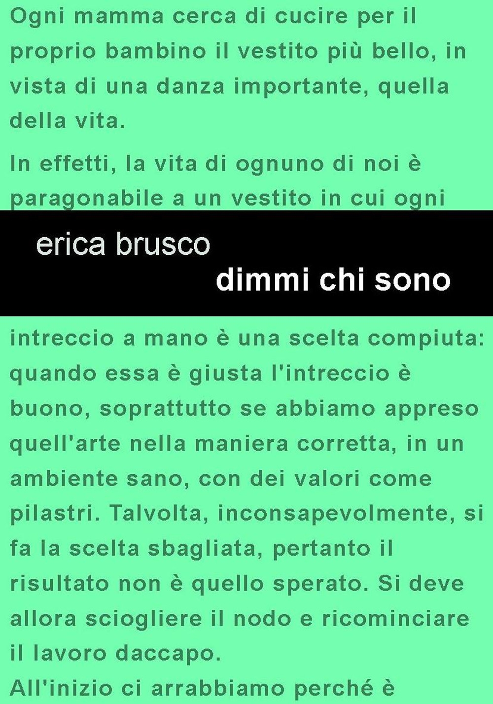 Dimmi chi sono Dimmi chi sono