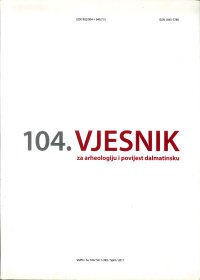 104. Vjesnik. Za Archeologiju i Povijest Dalmatinsku