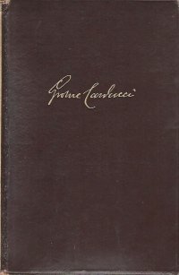 Poesie Di Giosue Carducci. 1850-1900
