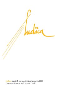 Ludica. Annali di storia e civiltà del gioco (2018). Vol. 24
