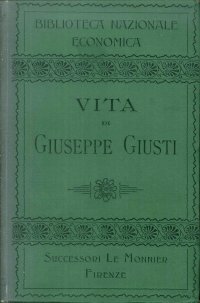 Vita di Giuseppe Giusti, scritta da lui medesimo