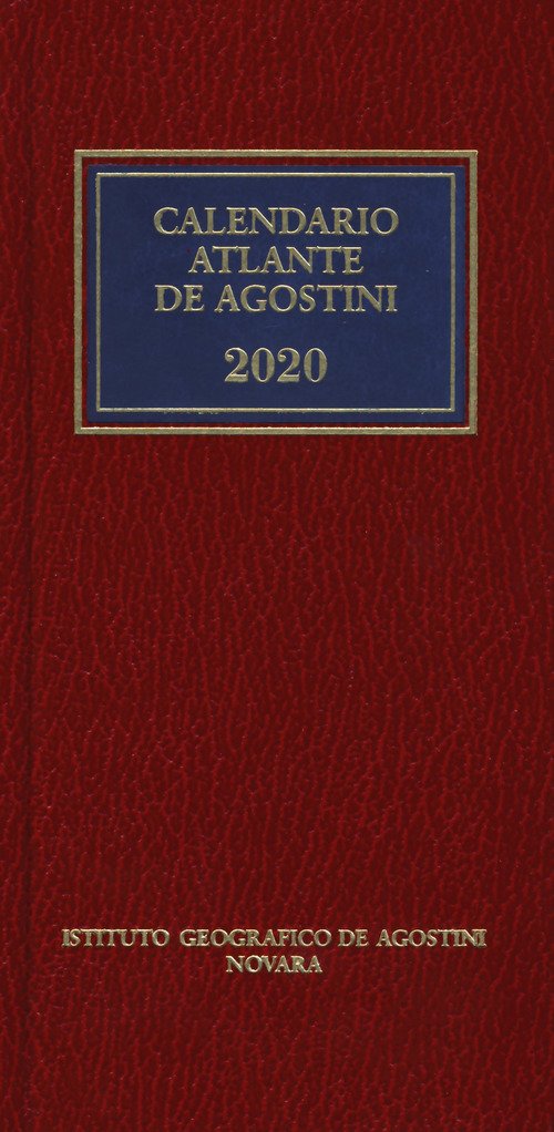 Calendario atlante De Agostini 2020. Con applicazione online