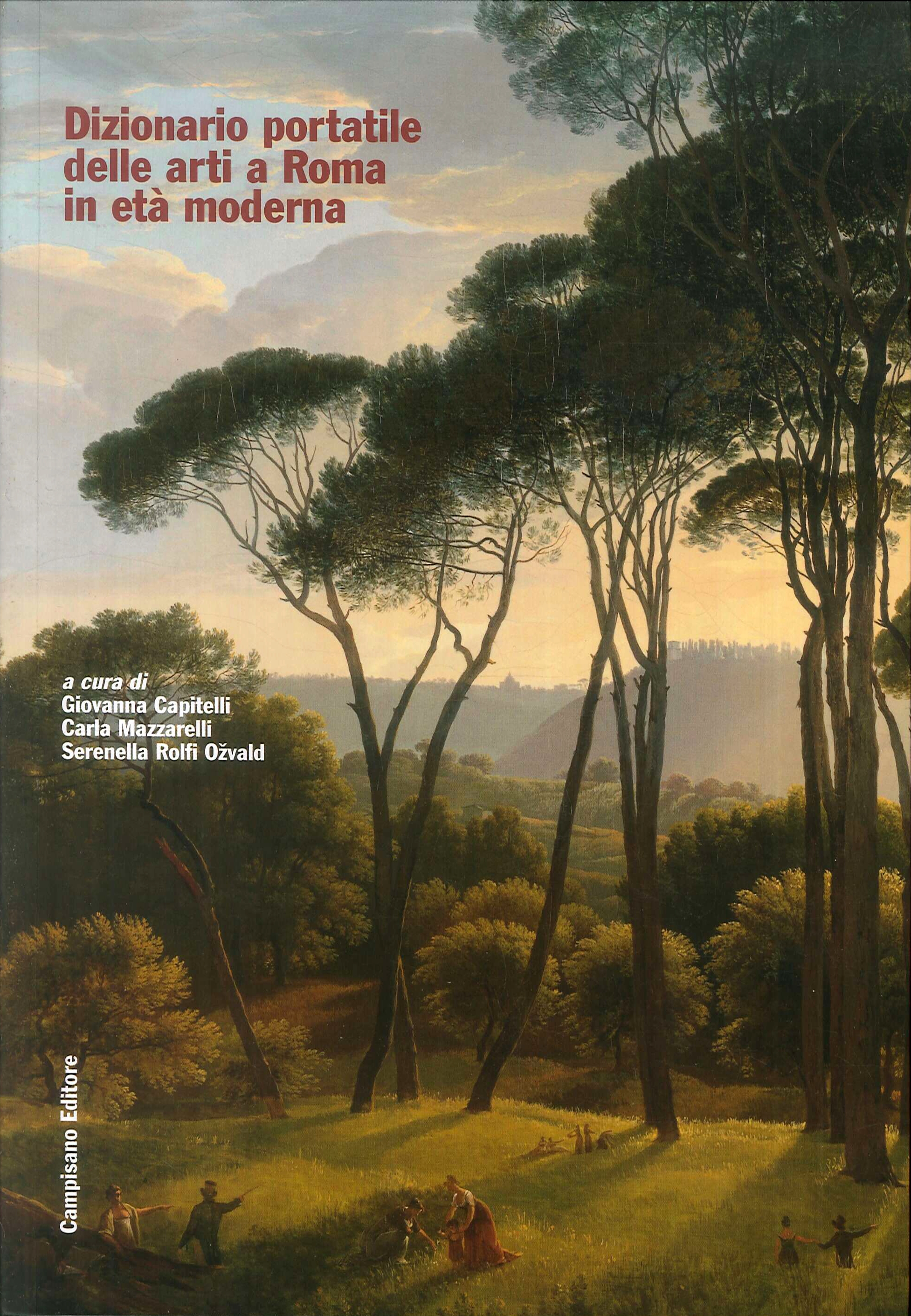 Dizionario portatile delle arti a Roma in età moderna Dizionario portatile delle arti a Roma in età moderna
