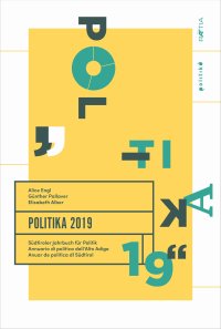 Politika 2019. Annuario di politica dell'Alto Adige