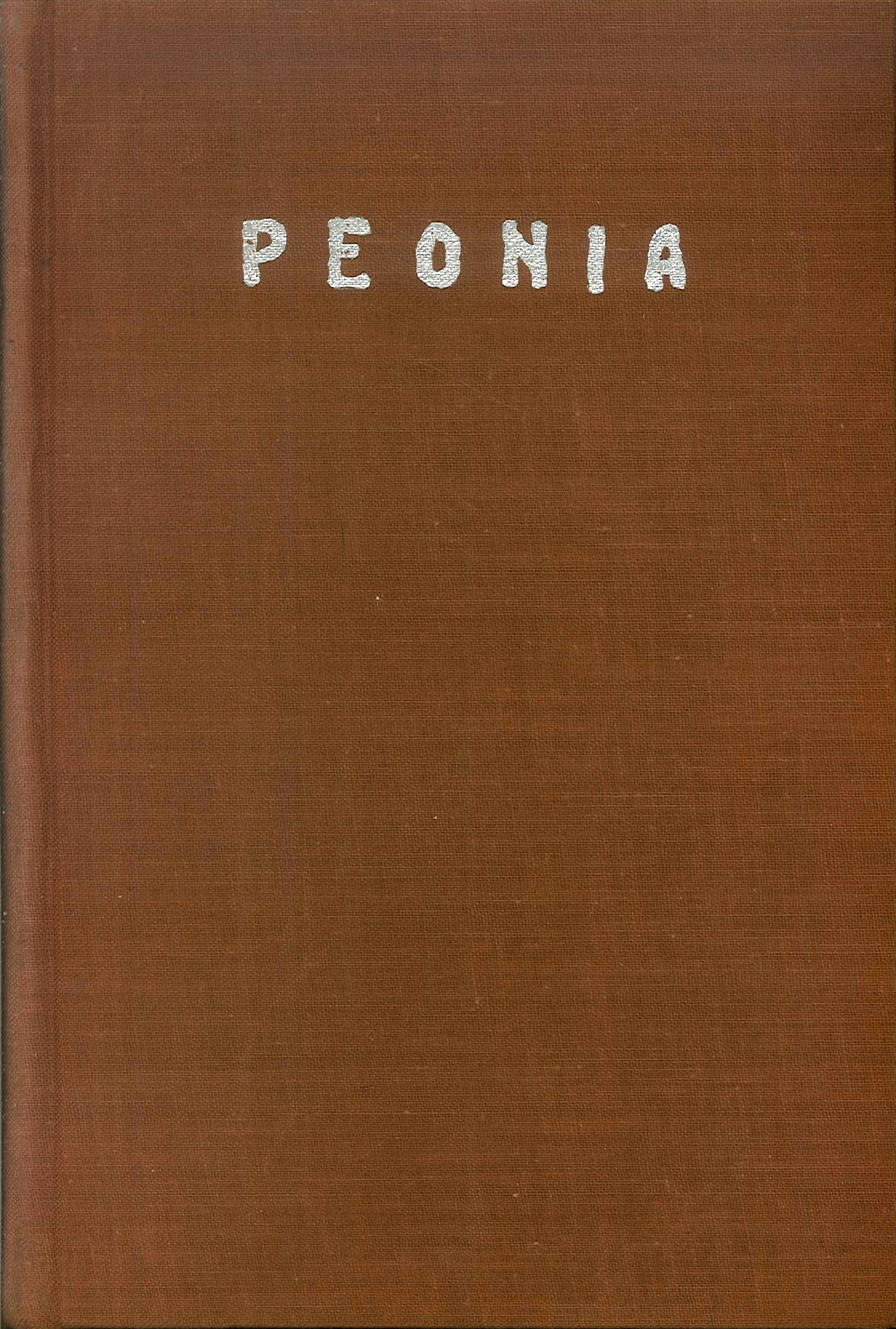 Peonia / Pearl Buck Peonia / Pearl Buck