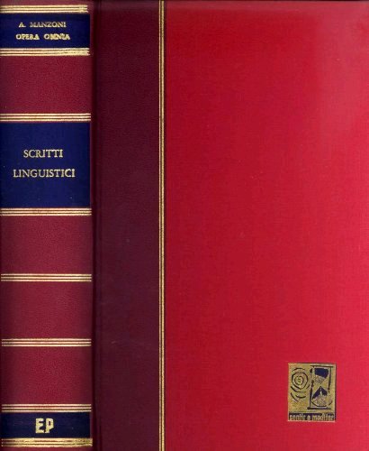 Scritti linguistici Scritti linguistici