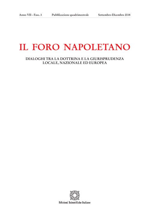 Il Foro napoletano (2018). Vol. 3 Il Foro napoletano (2018). Vol. 3