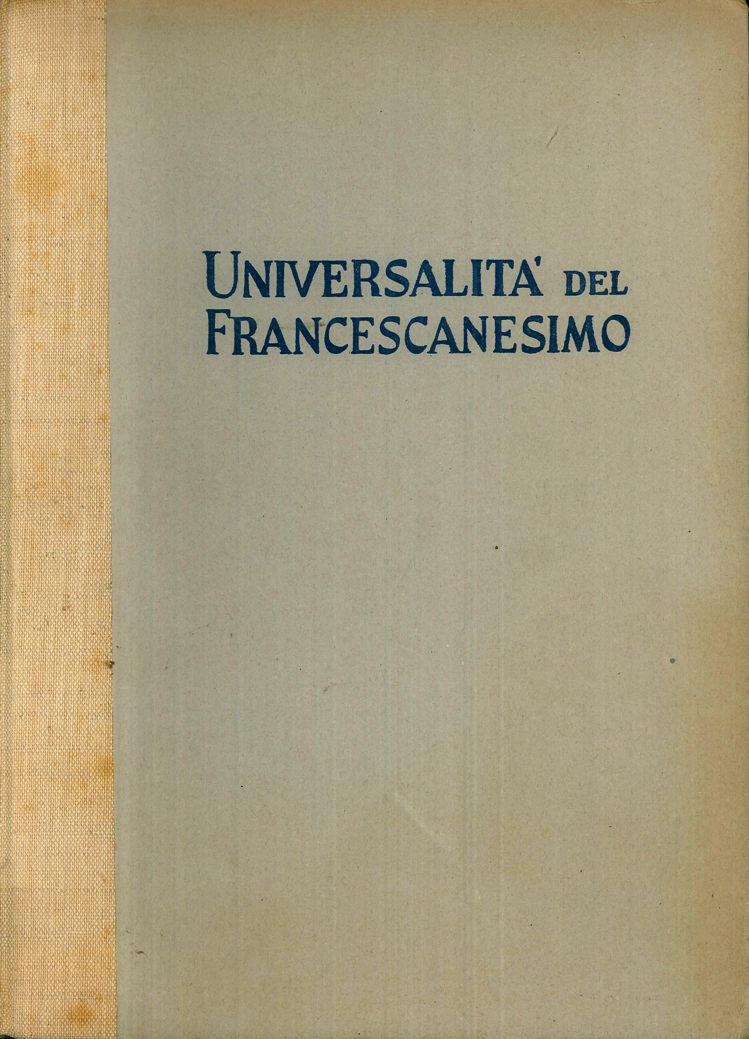 Universita' del Francescanesimo Universita' del Francescanesimo