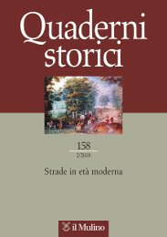 Quaderni Storici. 158. 2/2018. Annata: LIII Quaderni Storici. 158. 2/2018. Annata: LIII