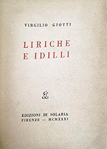 Liriche e Idilli. Liriche e Idilli.
